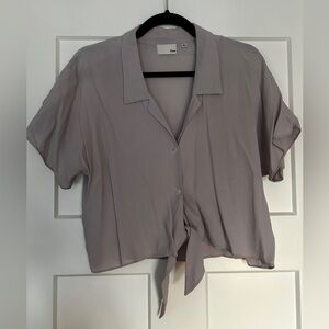 Wilfred Free The Tie-Front Blouse